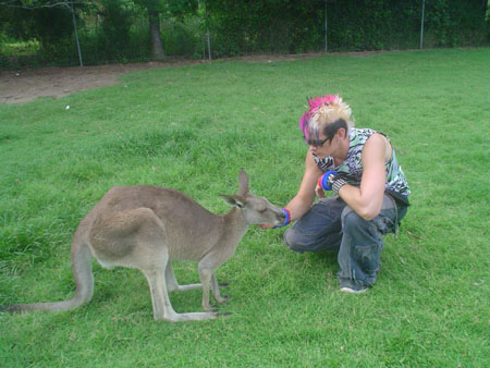 axel and kangaroo